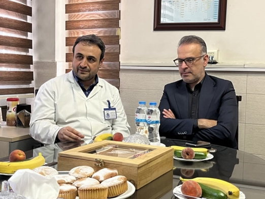 آغاز فعالیت رئیس جدید بیمارستان با حضور معاون درمان دانشگاه